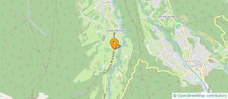 localisation de l'entreprise SCI LMV  FILLOLS