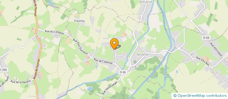 localisation de l'entreprise SCI LMY  NIVELLE