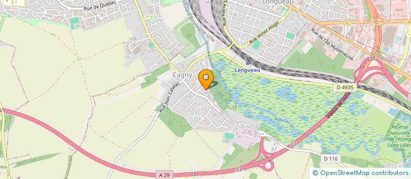 localisation de l'entreprise SCI LN  CAGNY