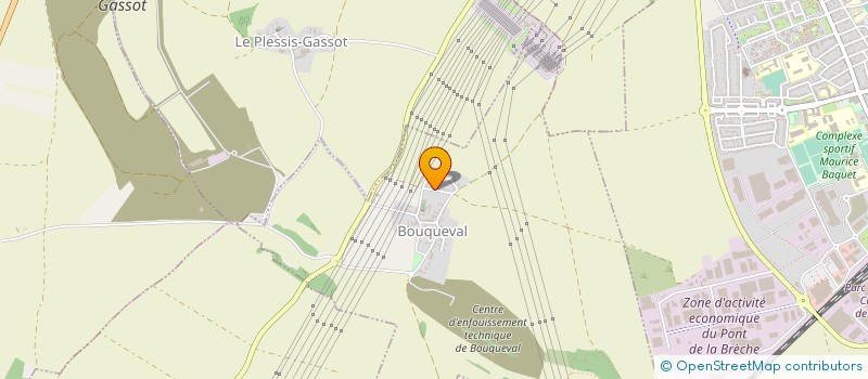 localisation de l'entreprise SCI LN  BOUQUEVAL