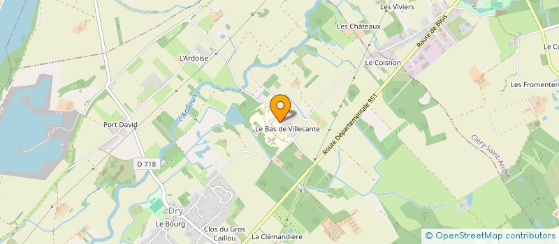 localisation de l'entreprise SCI LN CARRICO à DRY