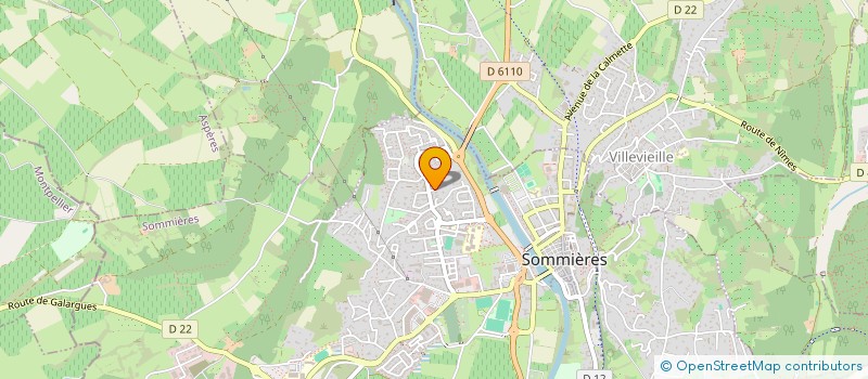 localisation de l'entreprise SCI LN2G à SOMMIERES