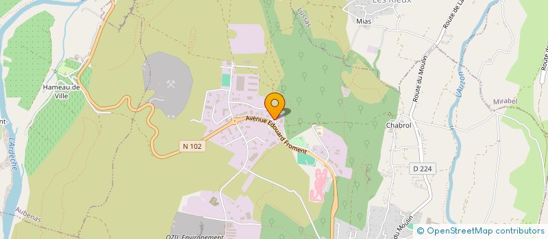 localisation de l'entreprise SCI LNA  LAVILLEDIEU