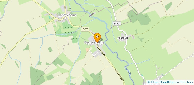 localisation de l'entreprise SCI LNA  BEY-SUR-SEILLE