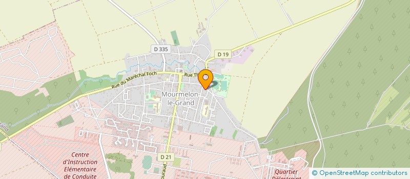 localisation de l'entreprise SCI LNA IMMO  MOURMELON-LE-GRAND