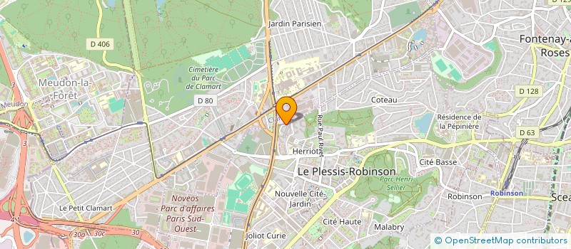 localisation de l'entreprise SCI LNBD  LE PLESSIS-ROBINSON