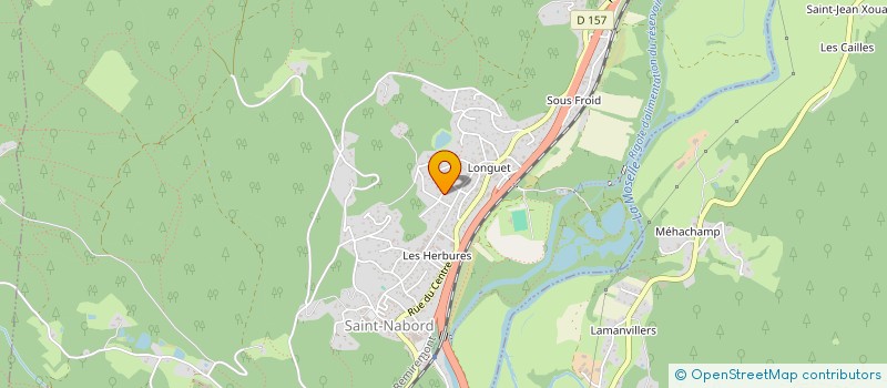 localisation de l'entreprise SCI LNC  SAINT-NABORD