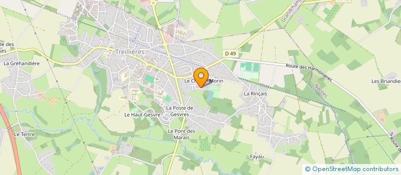 localisation de l'entreprise SCI LNC  LE POULIGUEN