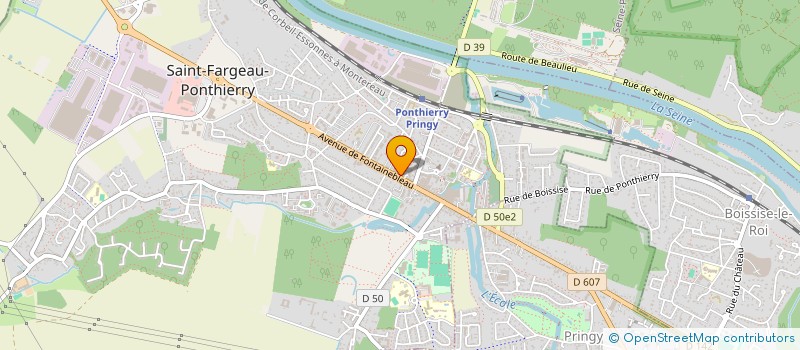 localisation de l'entreprise SCI LND à PRINGY