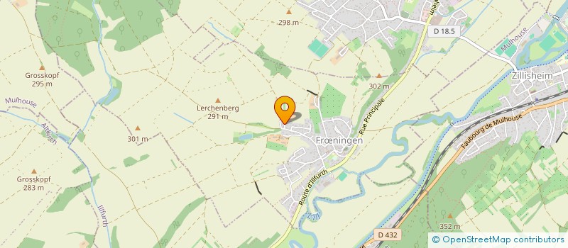 localisation de l'entreprise SCI LNH  FRNINGEN