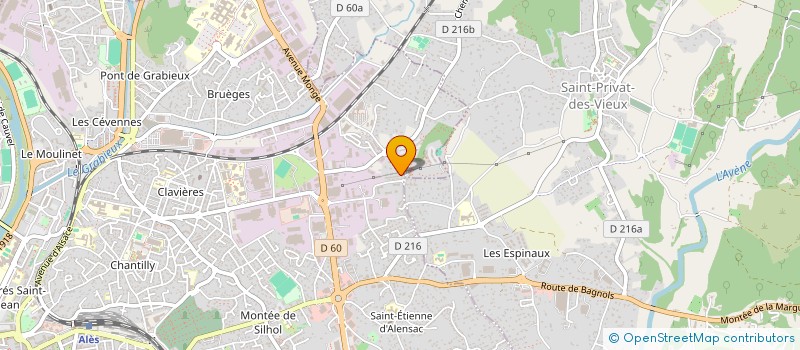 localisation de l'entreprise SCI LNI  LE GRAU-DU-ROI