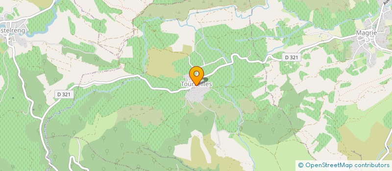 localisation de l'entreprise SCI LNJ & CO  TOURREILLES