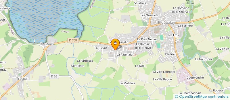 localisation de l'entreprise SCI LNK NEWQUAY  BEAUSSAIS-SUR-MER