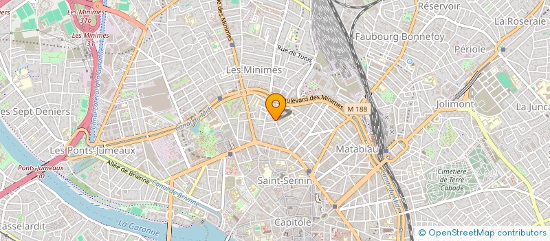 localisation de l'entreprise SCI LNO à TOULOUSE