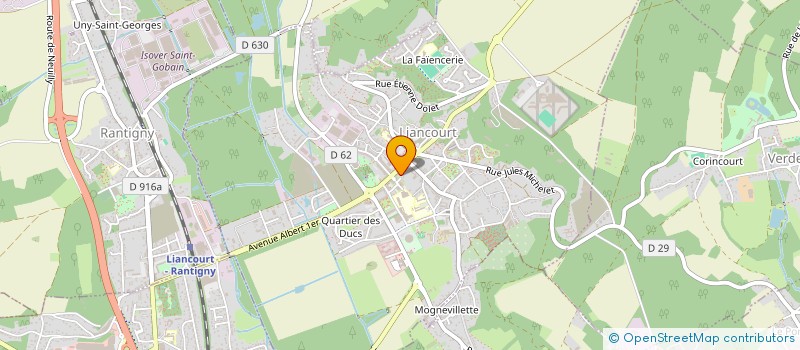 localisation de l'entreprise SCI  LNS  LIANCOURT