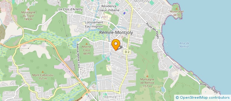localisation de l'entreprise SCI LNSK  REMIRE-MONTJOLY