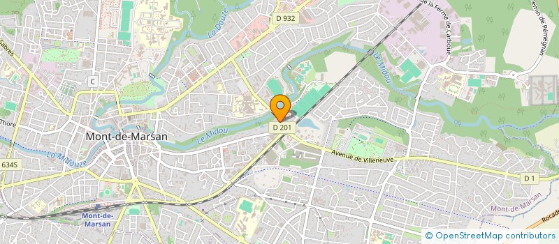 localisation de l'entreprise SCI LNT à MONT-DE-MARSAN