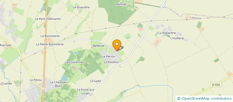 localisation de l'entreprise SCI LNVN à LEVROUX