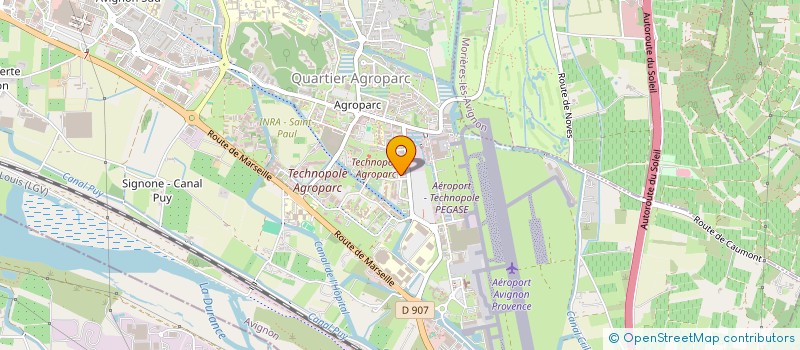 localisation de l'entreprise SCI LO  AVIGNON