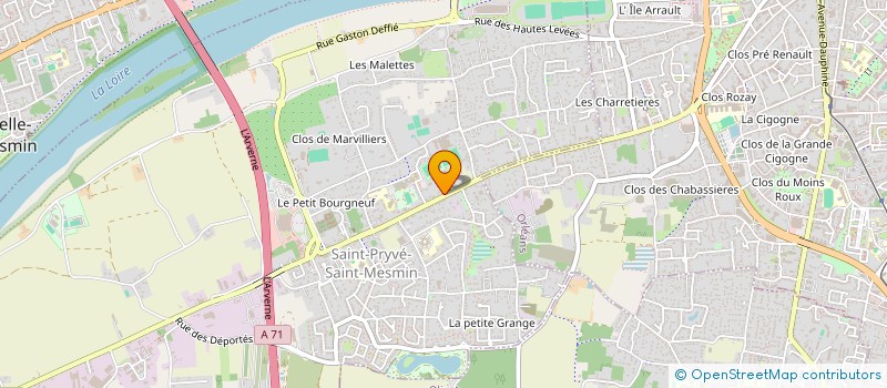 localisation de l'entreprise SCI LO-GEE  SAINT-PRYVE-SAINT-MESMIN