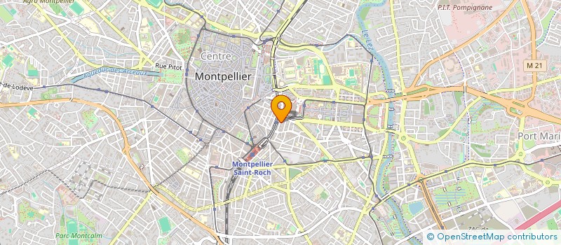localisation de l'entreprise SCI LO JARDIN à MONTPELLIER