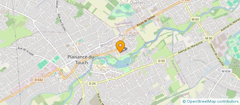 localisation de l'entreprise SCI LO MURET  PLAISANCE-DU-TOUCH