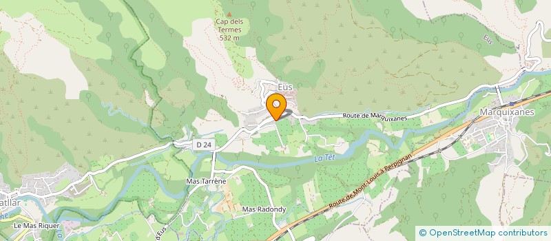 localisation de l'entreprise SCI LO PLA  EUS