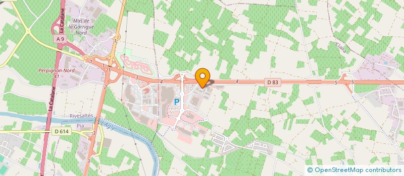 localisation de l'entreprise SCI LO POU CRAMAT  CLAIRA