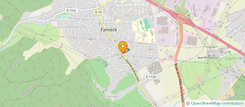 localisation de l'entreprise SCI LO-RO  FAMECK