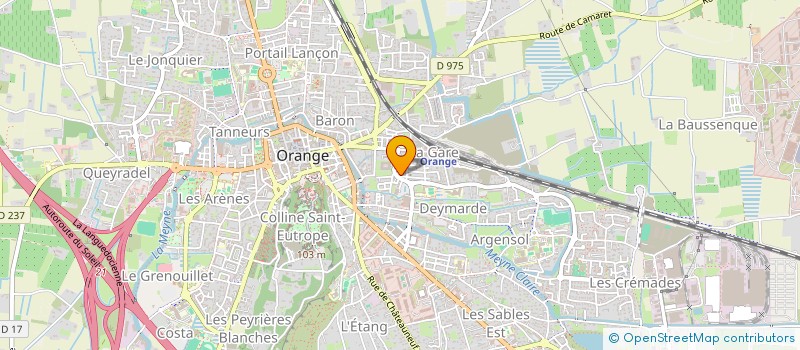 localisation de l'entreprise SCI LO SCHIAVO  ORANGE