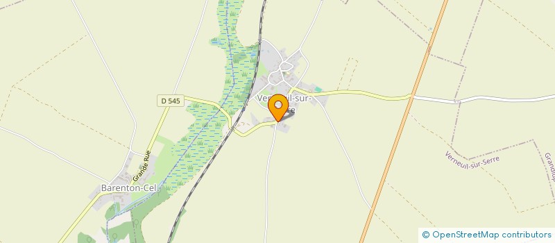 localisation de l'entreprise SCI LO2B  VERNEUIL-SUR-SERRE