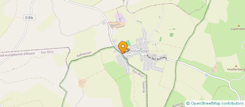 localisation de l'entreprise SCI LOAG  SCHMITTVILLER