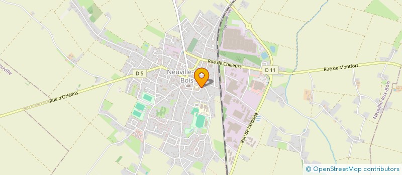 localisation de l'entreprise SCI LOALINE  NEUVILLE-AUX-BOIS