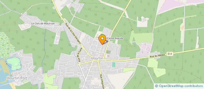 localisation de l'entreprise SCI LOAN-XUAN  HOURTIN