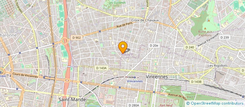 localisation de l'entreprise SCI LOANDCO à MONTREUIL