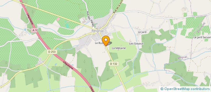 localisation de l'entreprise SCI LOANE ET ANDY à REIGNAC
