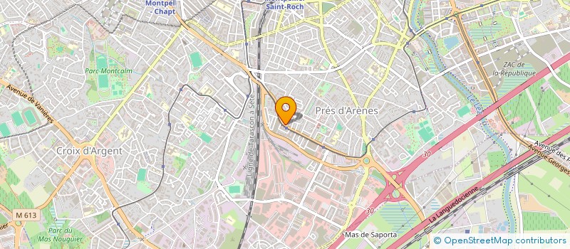 localisation de l'entreprise SCI LOARGANN à MONTPELLIER