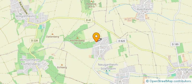 localisation de l'entreprise SCI LOAX  NEUGARTHEIM-ITTLENHEIM