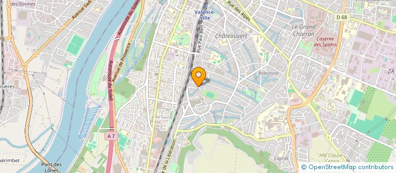 localisation de l'entreprise SCI LOB à VALENCE