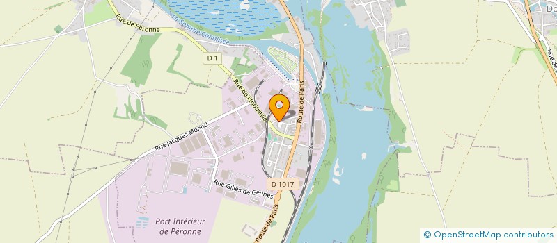 localisation de l'entreprise SCI LOB IMMO à PERONNE