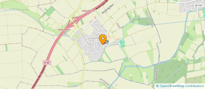 localisation de l'entreprise SCI LOBAJU  INNENHEIM