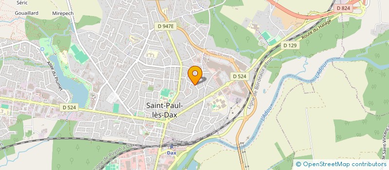localisation de l'entreprise SCI LOBALAND à BAYONNE