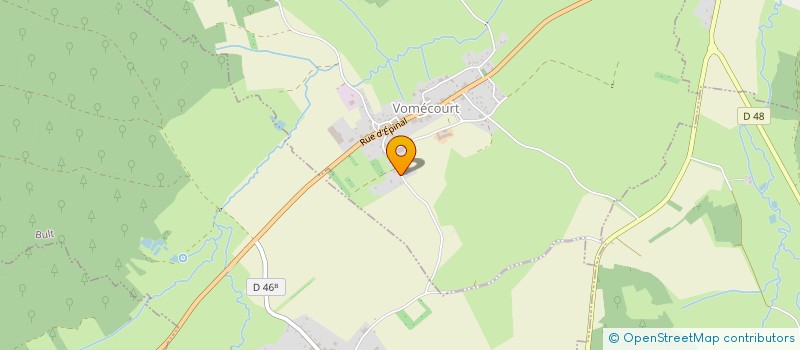 localisation de l'entreprise SCI LOBAU  VOMECOURT