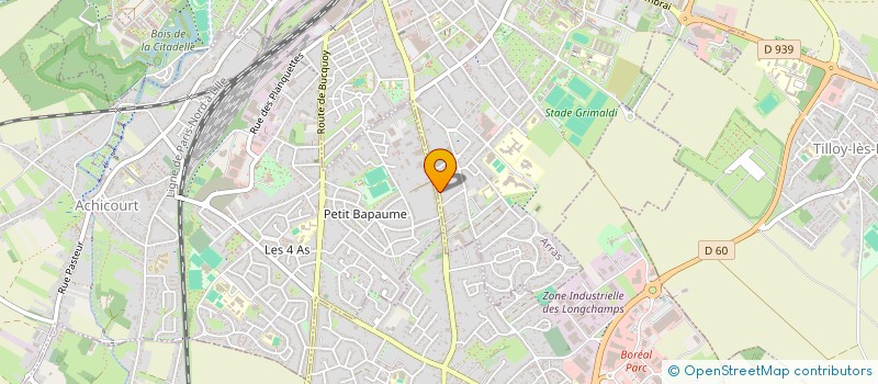 localisation de l'entreprise SCI LOBEDA à ARRAS