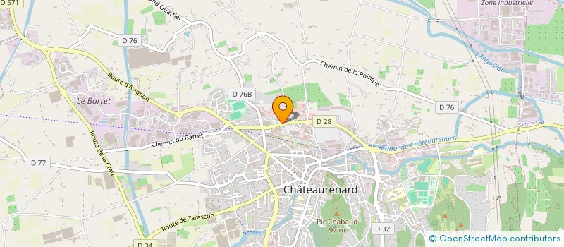 localisation de l'entreprise SCI LOBO à CHATEAURENARD