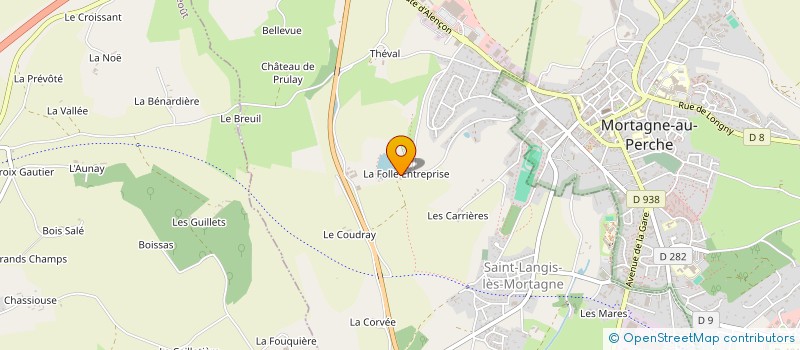 localisation de l'entreprise SCI LOBROT à SAINT-LANGIS-LES-MORTAGNE