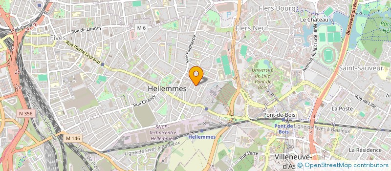 localisation de l'entreprise SCI LOC à LILLE