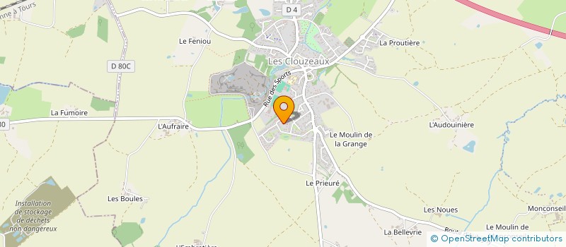 localisation de l'entreprise SCI LOC 85  AUBIGNY-LES CLOUZEAUX