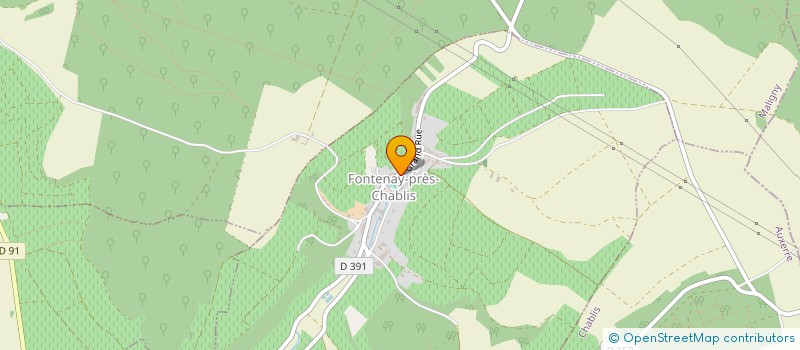 localisation de l'entreprise SCI @LOC  BEINE