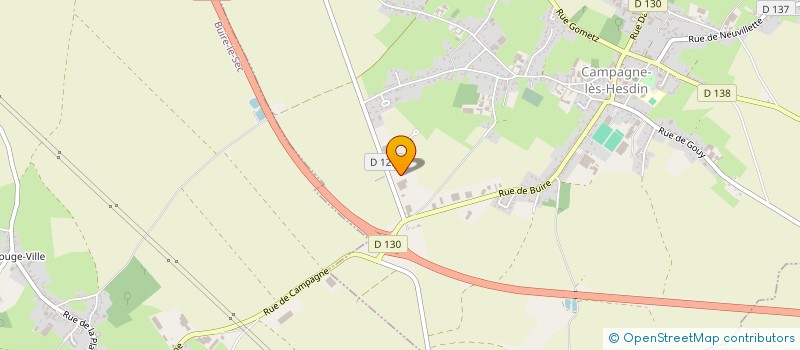 localisation de l'entreprise SCI LOC'AMPAGNE à CAMPAGNE-LES-HESDIN